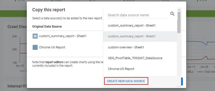Create-new-data-source-in-data-studio
