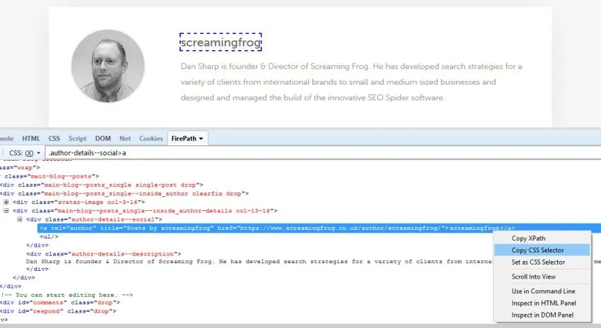 copy-css-path-custom-extraction