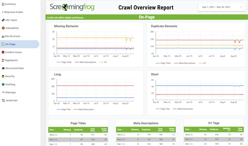 on-page-report-data-studio-connector